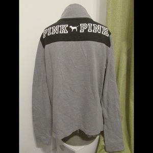 PINK by Victoria's Secret Half Zip Pullove…